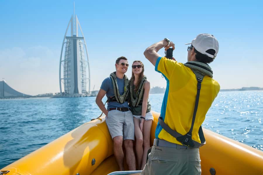 Dubai Marina: Guided Sightseeing Tour by Speedboat - Ain Dubai and Jumeirah Beach Residence