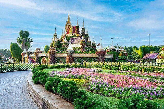 Dubai: Miracle Garden Tickets with Round-trip Transfer - Three hours inside, and how to use them