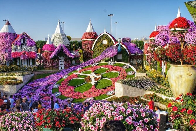 Dubai: Miracle Garden Tickets with Round-trip Transfer - Food, souvenirs, and the small extras