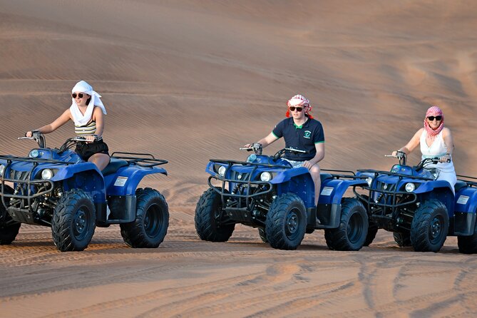 Dubai Morning Desert Safari with Quad Biking & More Activities - Key points at a glance