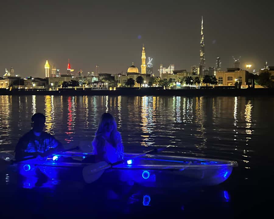 Dubai: Night Kayaking Tour - Paddling Past the Dubai Skyline
