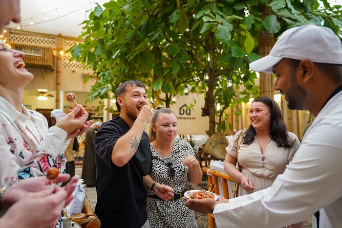 Dubai: Old Town, Souks, Street Food, Guided Tour & Abra Ride - Al Khayma Heritage House: coffee before the lanes
