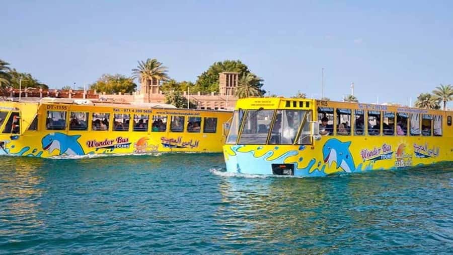 Dubai: Old town tour with Wonder Bus, souks, Creek and Guide - The splash into Dubai Creek