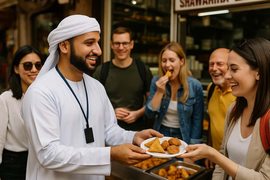 Dubai: Old Town Walking Tour with Abra Cruise & Street Food - Starting at Al Seef and entering Al Fahidi