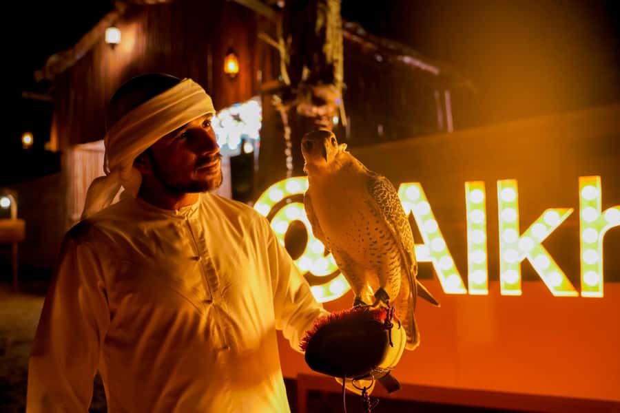 Dubai: Overnight Safari, Dinner, Stargazing & Al Khayma Camp - Sunrise camel ride and Arabian breakfast