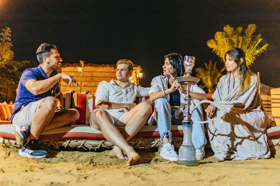 Dubai: Overnight Safari, Dinner, Stargazing & Al Khayma Camp - Quad bikes, waiting time, and the first desert stop