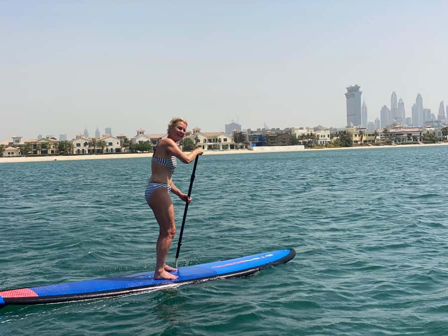 Dubai: Palm Jumeirah Paddle Boarding Tour - Meeting at the jetty without getting lost