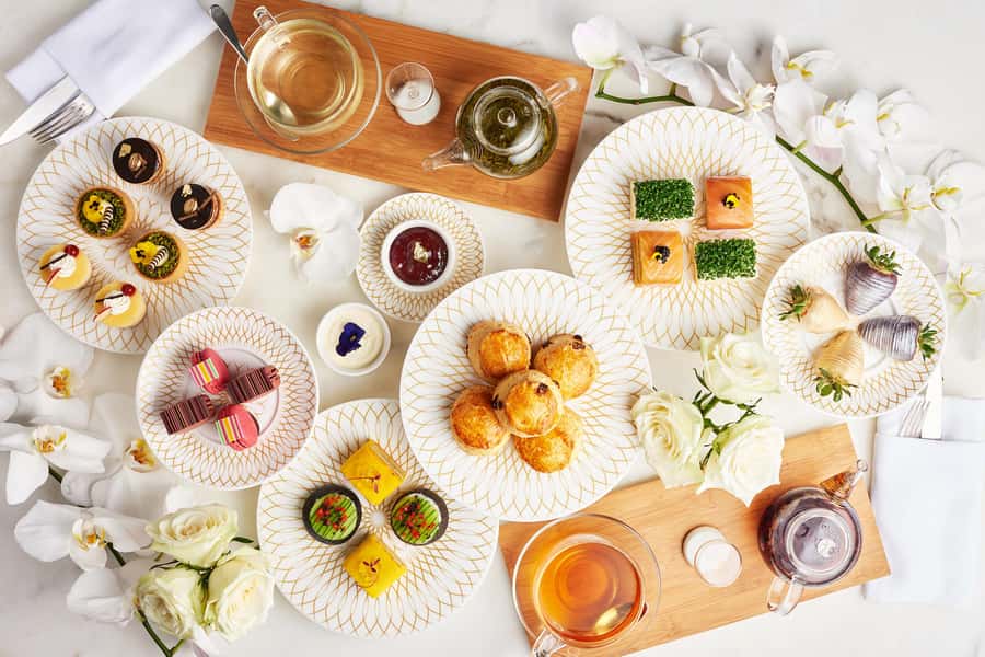 Dubai: Plato's Afternoon Tea in Atlantis the Palm - The setting and views