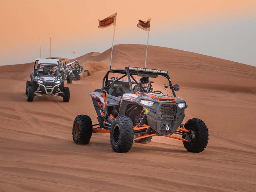 Dubai: Polaris RZR 1000 CC dune buggy - Taking the wheel of a Polaris RZR 1000