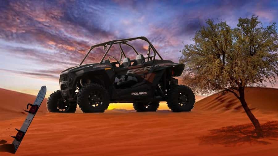 Dubai: Polaris RZR 1000 CC dune buggy - How much driving should you expect?