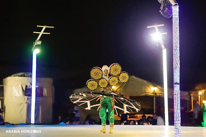 Dubai Premium Desert Safari with Live shows & Gourmet Dinner - Dinner at the camp, with plenty of choice