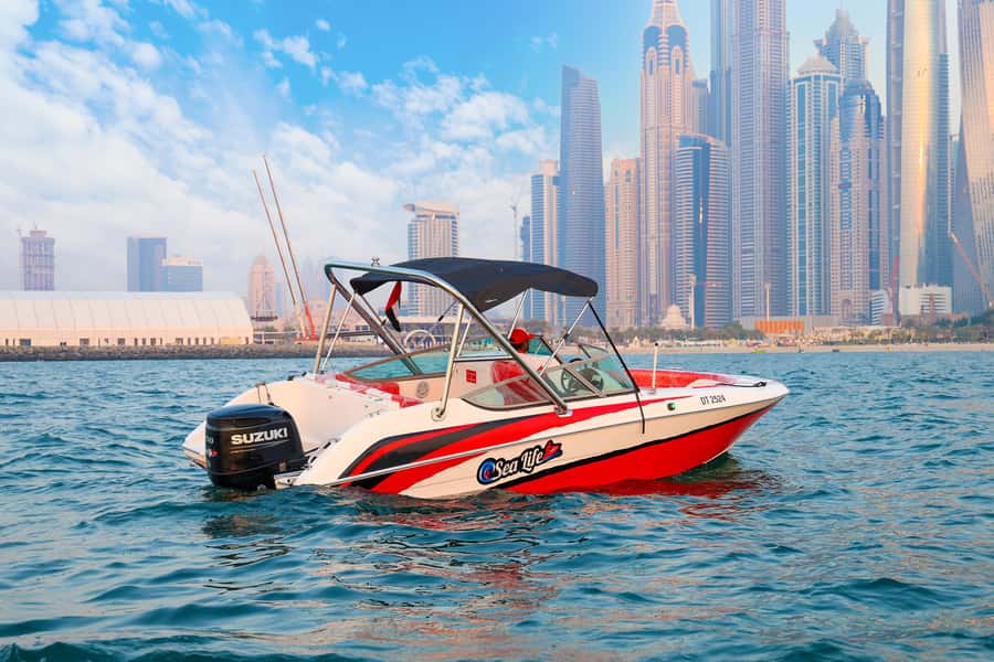 Dubai: Private Boat Tour - JBR/Burj Al Arab/Atlantis options - Choosing one, two, or three hours