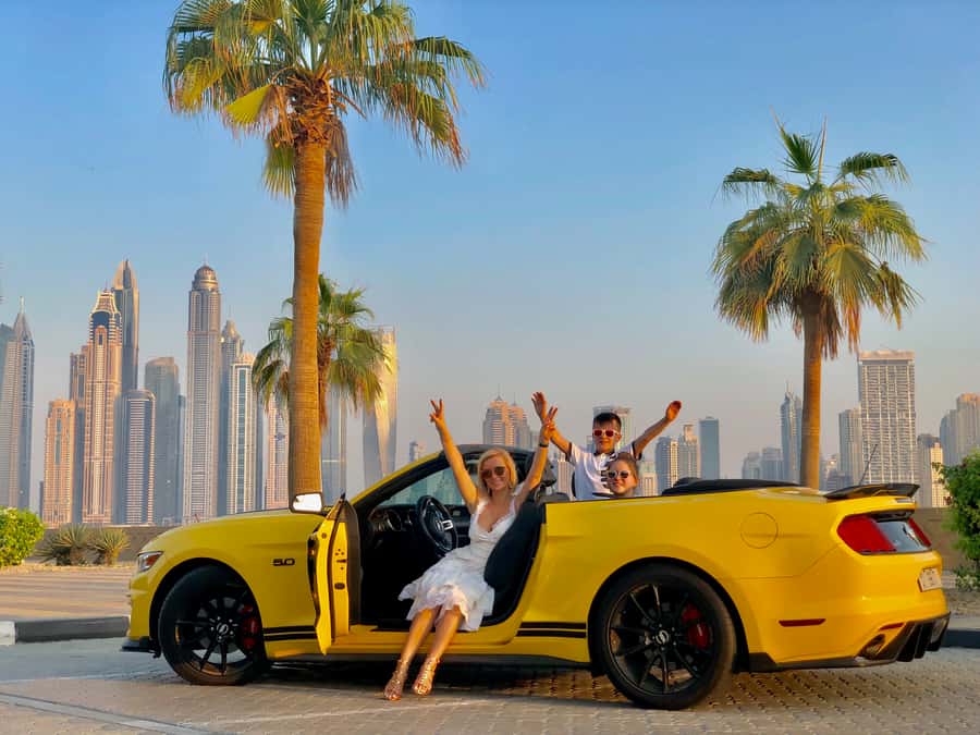 Dubai: Private City Sights Tour in a Cabriolet Convertible - Burj Khalifa and Dubai’s modern core