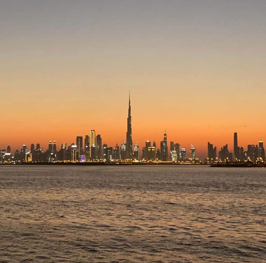 Dubai: Private Creek Harbour and Water Canal Cruise - Design District, Business Bay, and downtown