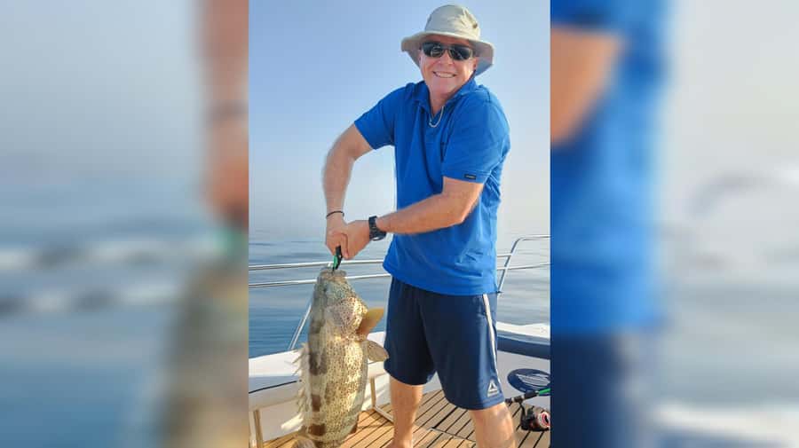 Dubai: Private Deep Sea Fishing Trip with BBQ of Catch - Captain Sathish and the hands-on crew