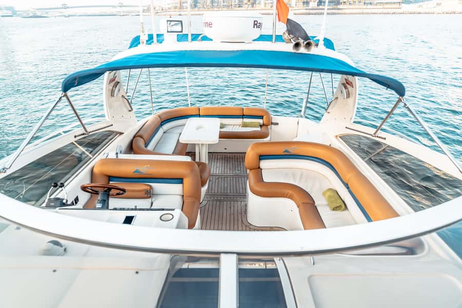 Dubai: Private Luxury Everest Yacht Cruise from Dubai Marina - The route from JBR to Ain Dubai