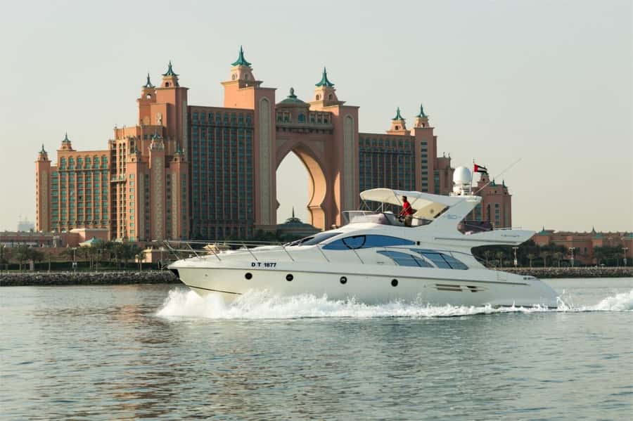 Dubai: Private Luxury Yacht Cruise for up to 20 People - Dubai Marina canal and Jumeirah Beach Residence