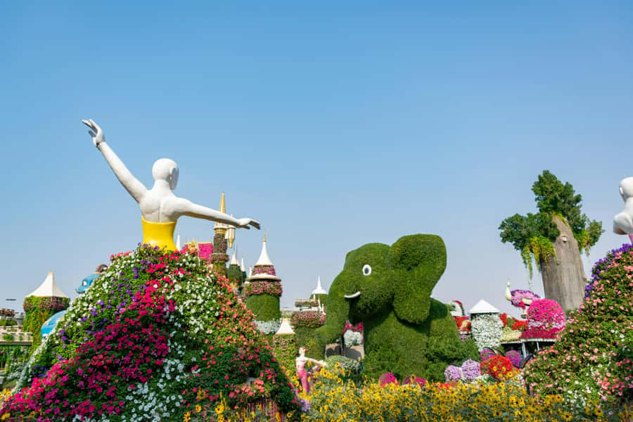 Dubai: Private Miracle Garden & Global Village Trip - A six-hour plan from Dubai hotels