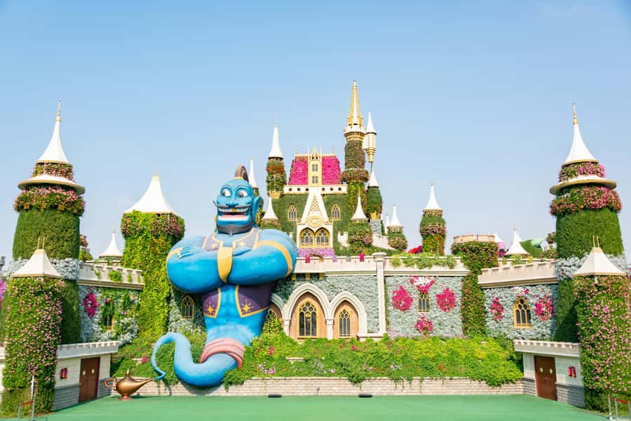 Dubai: Private Miracle Garden & Global Village Trip - Miracle Garden and the flower-covered A380