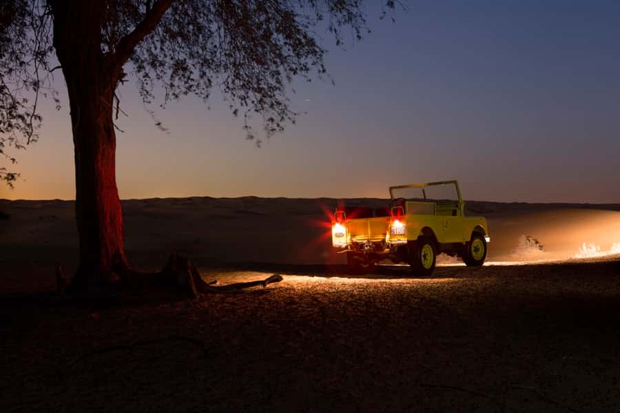 Dubai: Private Night Safari & Astronomy with 3-Course Dinner - Astronomy under a darker Dubai sky