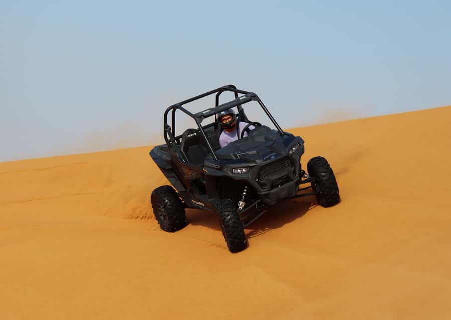 Dubai: Quad Bike, Dune Buggy, and Sandboarding Experience - Photo stops, phone tips, and extra charges