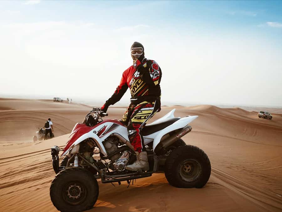 Dubai: Quad Bike or Dune Buggy Adventure & Optional Transfer - The safety briefing is short but important