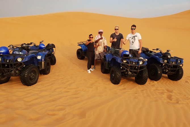 Dubai: Quad Bike Safari, Camels, & Camp with BBQ Dinner - What this Dubai desert outing really includes