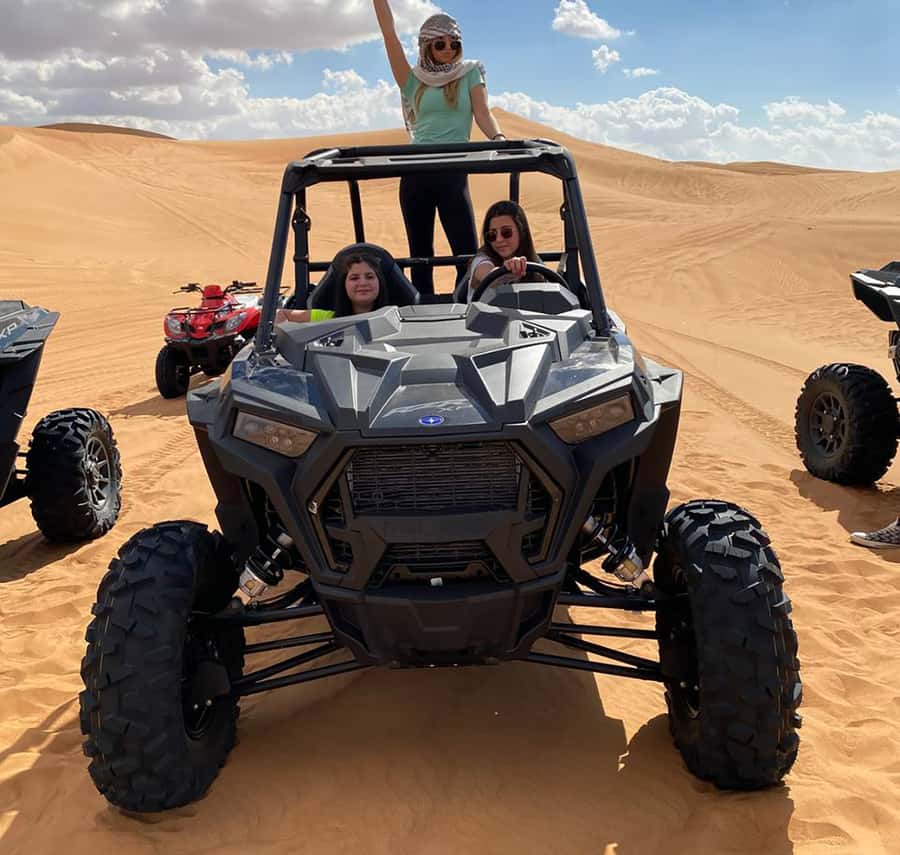 Dubai: Red Dune Desert, Dune Buggy Ride & BBQ Buffet Dinner - BBQ buffet and three kinds of stage entertainment