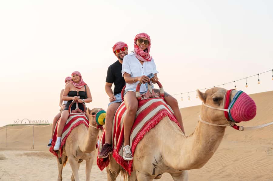 Dubai: Red Dune Desert Safari, Quad Bike, Camels, and BBQ - 30 to 45 minutes of dune bashing