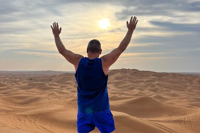 Dubai Red Dune Safari with Bedouin BBQ Dinner & Hotel Transfers - BBQ dinner with Arabic dishes and soft drinks