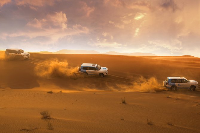 Dubai Red Dunes Desert Safari, Quad Bike, Camels at Al Khayma - Hotel pickup and the ride to Lahbab