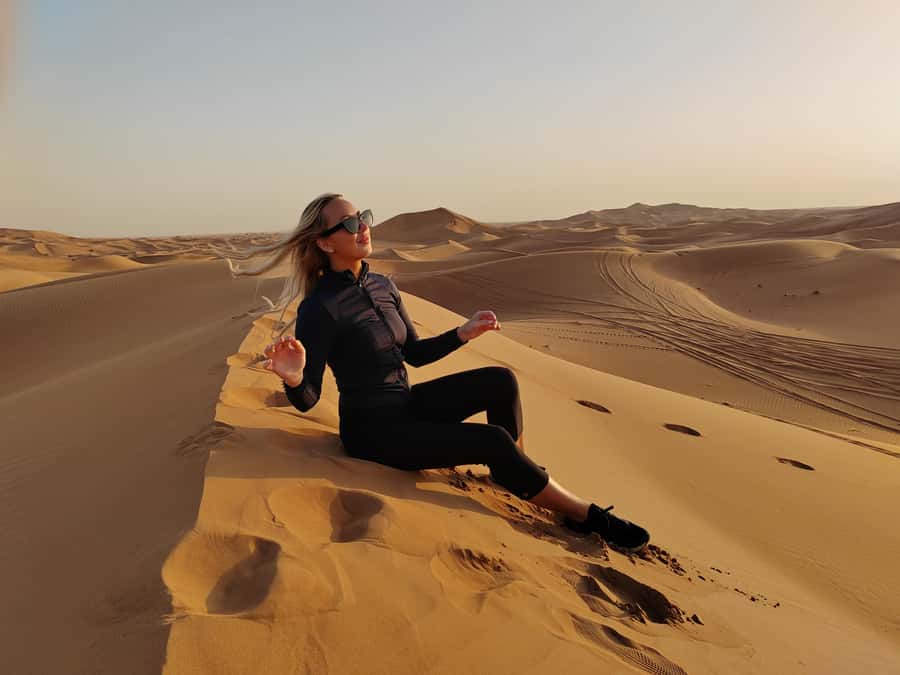Dubai: Red Dunes Desert Safari with Premium Camp BBQ & Shows - BBQ buffet dinner and the value of the $49 price