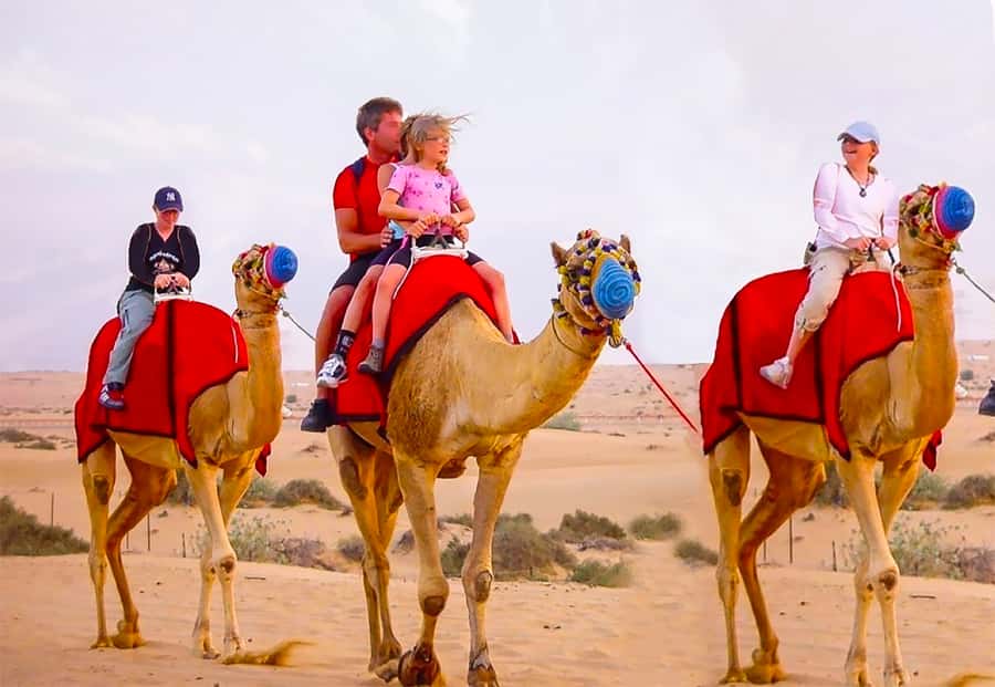 Dubai: Safari, Quad Bike, Camel Ride, and Buffet Dinner - Quad biking: exciting, optional, and not risk-free