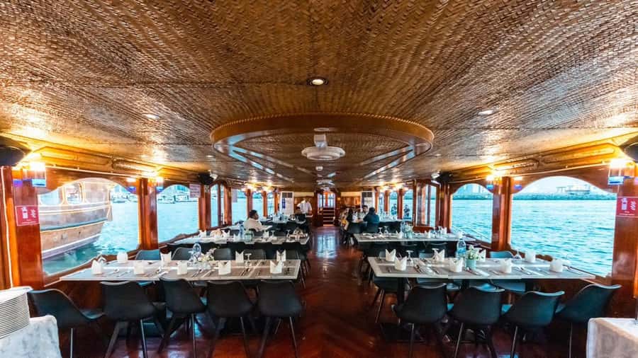 Dubai: Scenic Dhow Cruise with Buffet Dinner and Live Shows - The 105-minute route along Dubai Creek