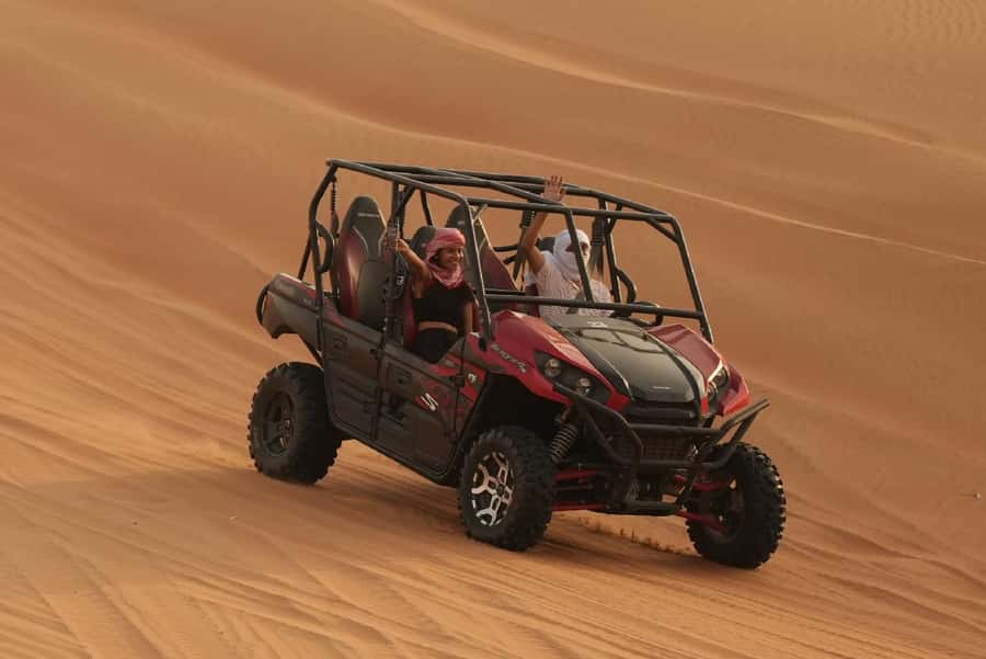 Dubai: Self-Drive Buggy Adventure with Optional BBQ Dinner - Taking the wheel in the Dubai desert