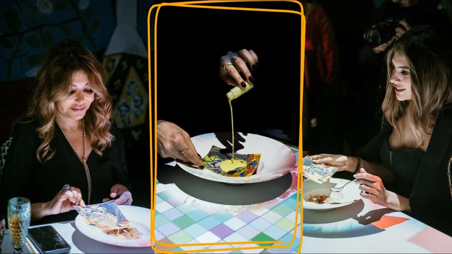 Dubai: Seven Paintings Immersive Dining Show Tickets - What Dineamation means for your night