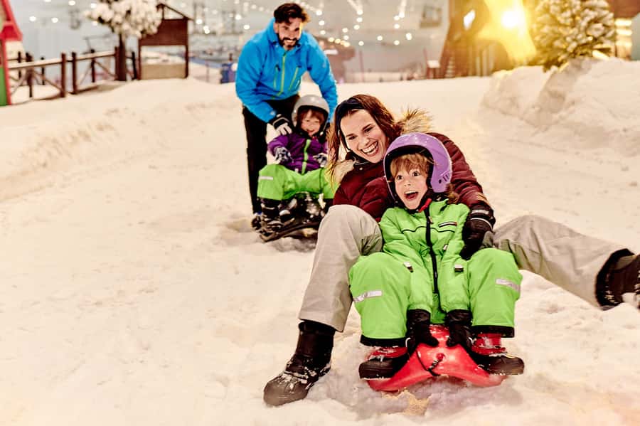 Dubai: Ski Dubai Snow Park Classic Pass - The Snow Park rides, from gentle to fast