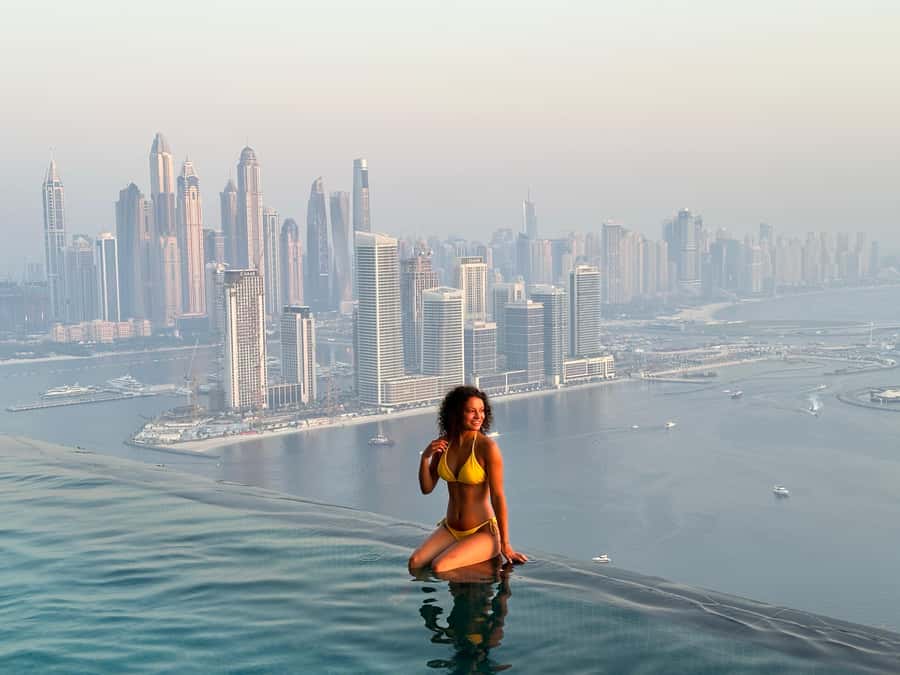 Dubai: Sky Pool and Palm Observatory Access - Several hours at the Sky Pool