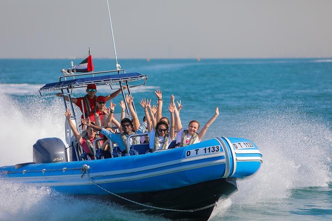 Dubai Speedboat Tour, Marina, Atlantis, Palm & Burj Al Arab - How thrilling is the speedboat ride?