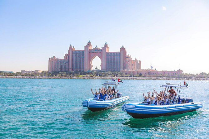 Dubai Speedboat Tour, Marina, Atlantis, Palm & Burj Al Arab - Price, timing, and what you receive