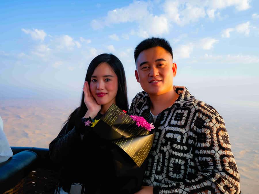 Dubai: Sunrise Hot Air Balloon Ride with Transfers - From Dubai hotels to the Margham Desert before dawn