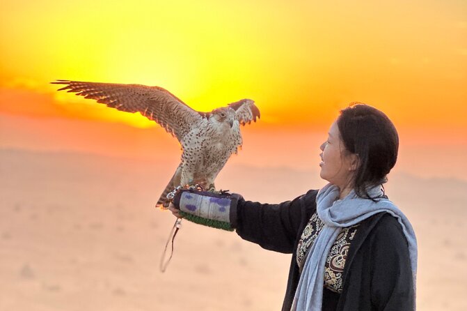 Dubai Sunset Red Dune Desert Safari, Sandboarding and Camel Ride - Sandboarding gives you a turn on the dunes