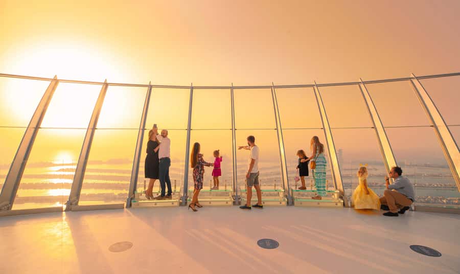 Dubai: The View At The Palm Observatory Entry Ticket - The View Exhibition explains the Palm before you see it