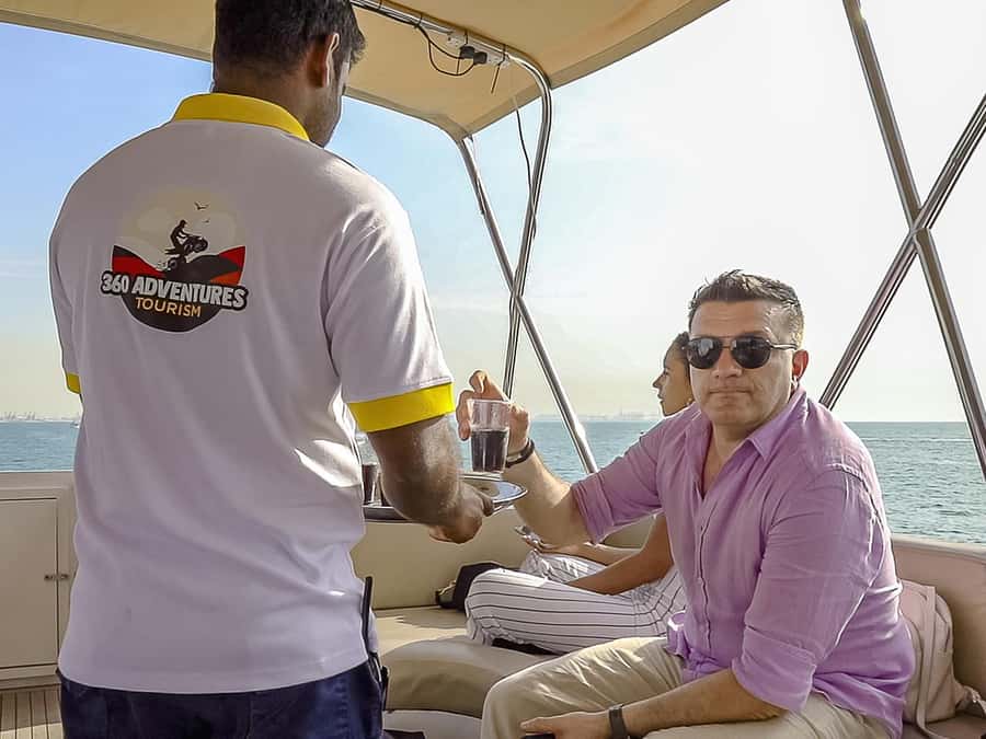 Dubai: The View At The Palm Ticket & 1.5 Afternoon Yacht - Weather and the alternate route