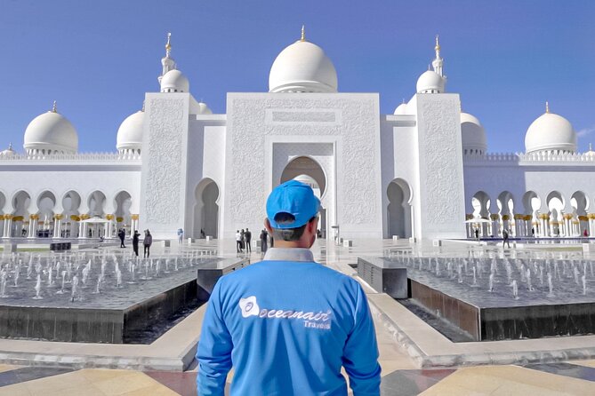 Dubai To Abu Dhabi: Grand Mosque, Royal Palace & Etihad Towers - Pickup from Dubai and the long road south