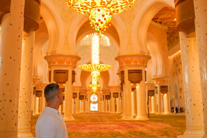 Dubai To Abu Dhabi: Grand Mosque, Royal Palace & Etihad Towers - Etihad Towers and the best skyline view of the day
