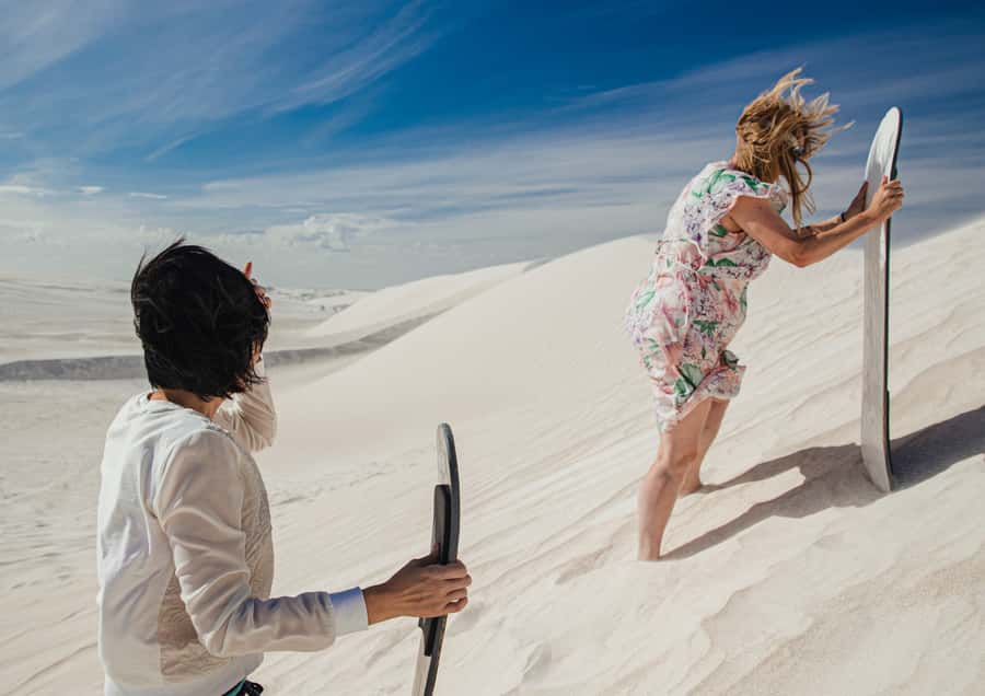 Dune Bashing, Sandboarding, Camel Ride & Optional ATV Ride - Optional ATV riding on a desert track