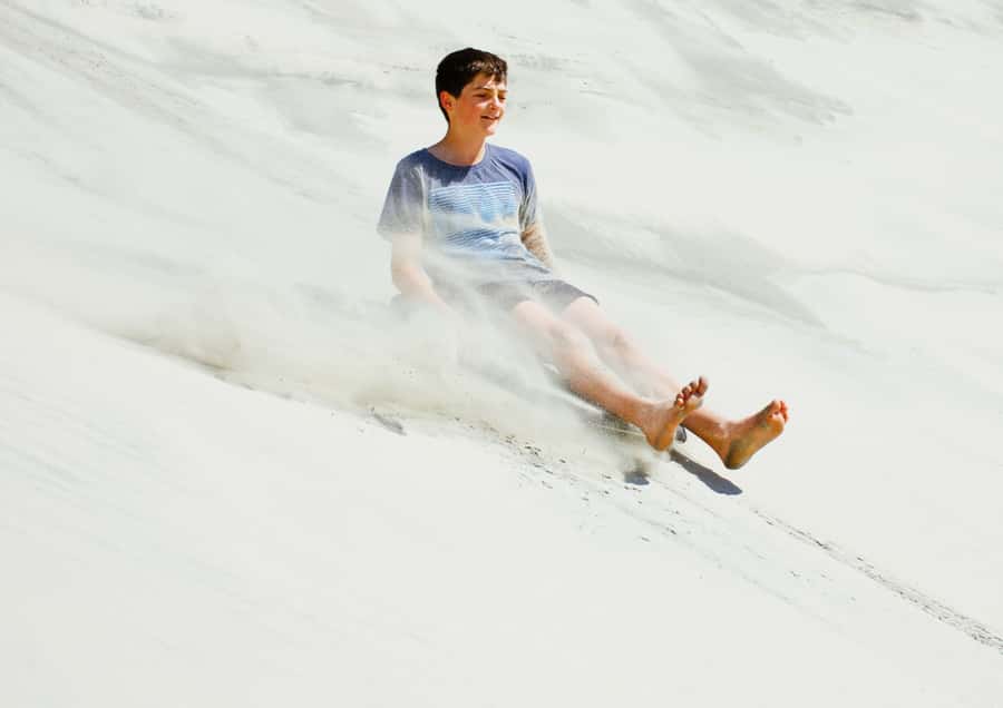 Dune Bashing, Sandboarding, Camel Ride & Optional ATV Ride - Reaching Khor Al Adaid and the Inland Sea