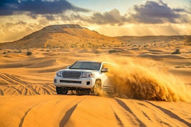 DuneBashing, CamelRide & ATV Bike Desert Safari Experince in Doha - Khor Al Udaid, where the sand reaches the sea