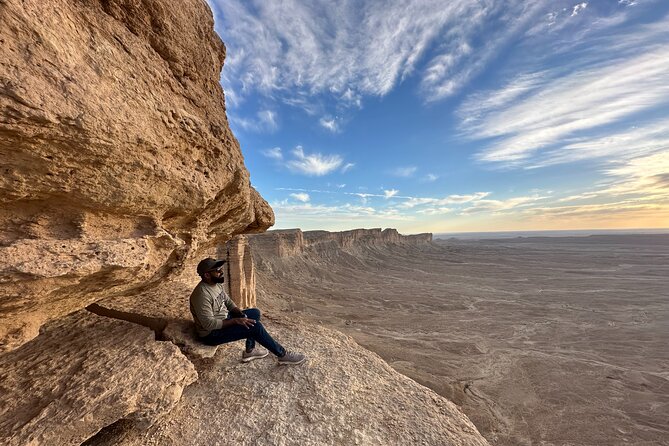 Edge of The World Riyadh with Camel Ride ,Bat Cave Visit & Dinner - Dinner at Sadus and the heritage setting